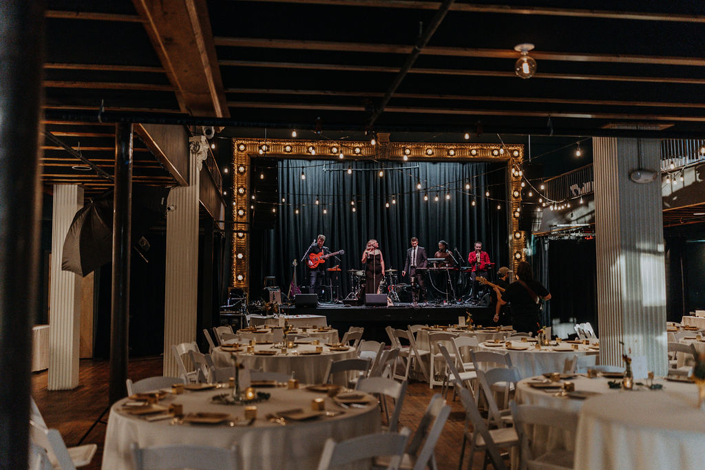 Unique Ceremony and Reception Layouts at The Woodward Theater